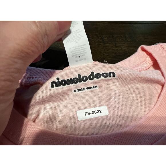 Pink RUGRATS GIRLS Shirt T-Shirt Hello Spring Nickelodeon Size Small 6-8 - Picture 4 of 8